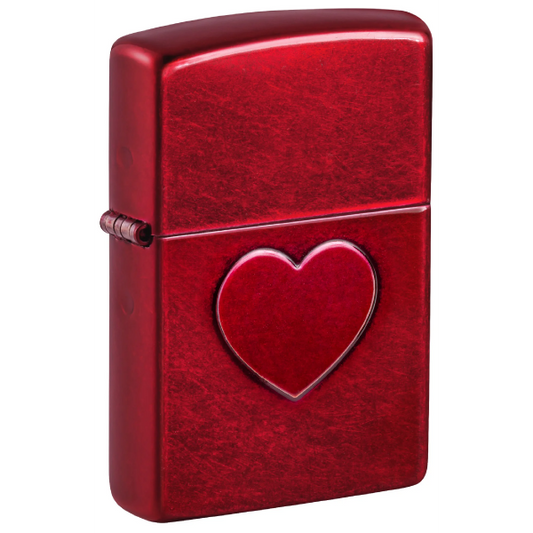 Zippo Stamped Heart Design 46588