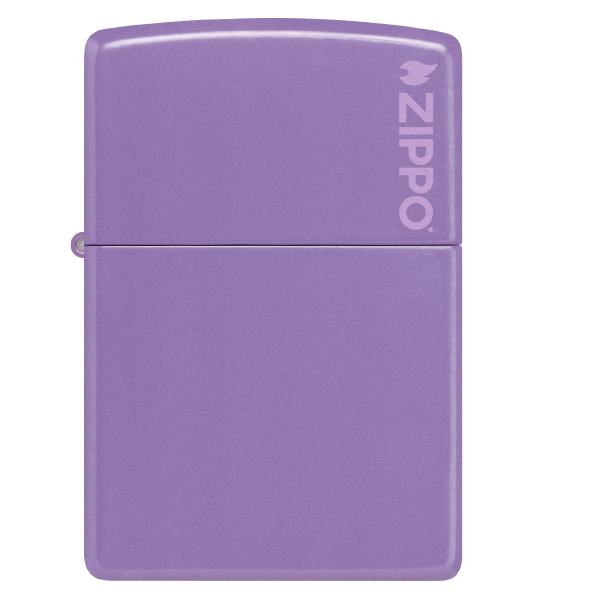 Zippo Classic Smoky Lavender Zippo Logo 46681zl