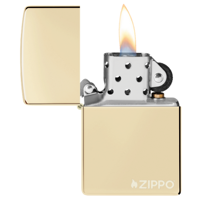 Zippo Classic Champagne Zippo Logo 46682zl