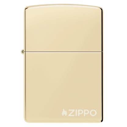 Zippo Classic Champagne Zippo Logo 46682zl
