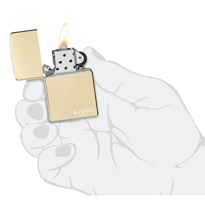 Zippo Classic Champagne Zippo Logo 46682zl