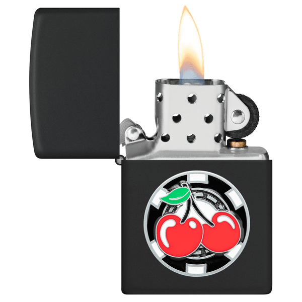 Zippo Poker Chip with Cherries 48905