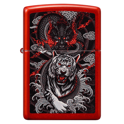 Zippo Dragon Tiger Design 48933