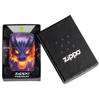 Zippo Glowing Dragon Design 46251