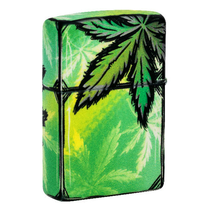 Zippo Glowing Leaves Design 46253