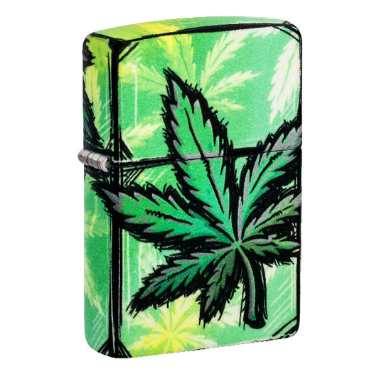 Zippo Glowing Leaves Design 46253