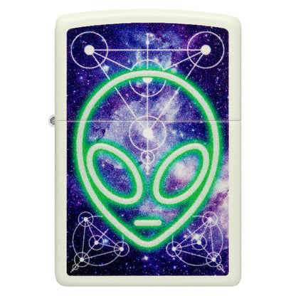Zippo Glowing Alien Design 46288