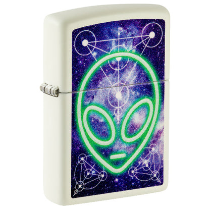 Zippo Glowing Alien Design 46288