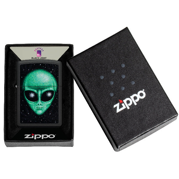 Zippo Alien Leaf Design 46708