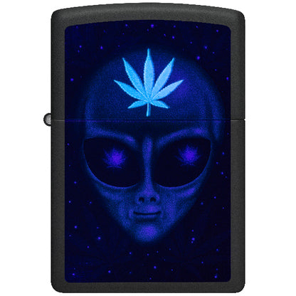 Zippo Alien Leaf Design 46708
