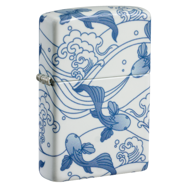 Zippo Porcelain Koi Design 46948
