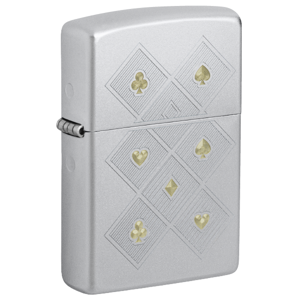 Zippo Poker Pattern Design 47453