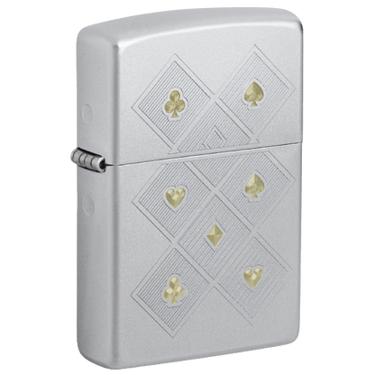 Zippo Poker Pattern Design 47453