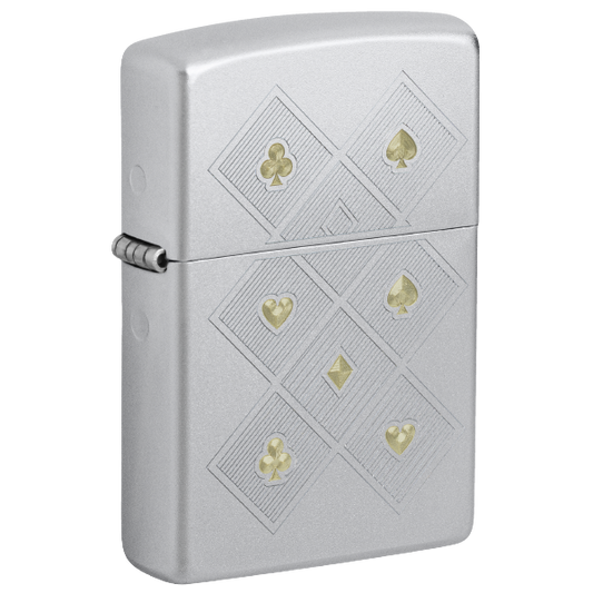 Zippo Poker Pattern Design 47453