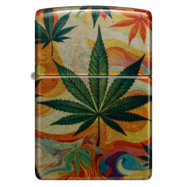 Zippo Psychedelic Leaves 47270