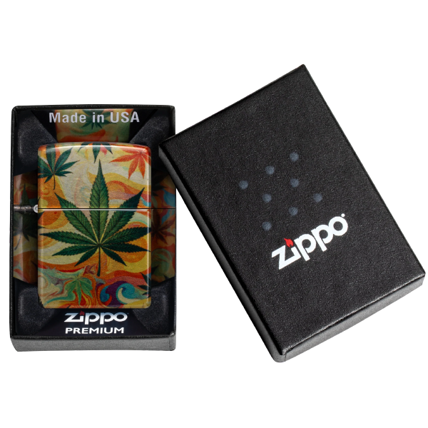 Zippo Psychedelic Leaves 47270