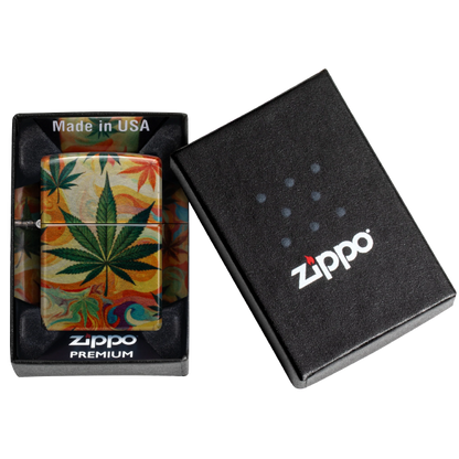Zippo Psychedelic Leaves 47270