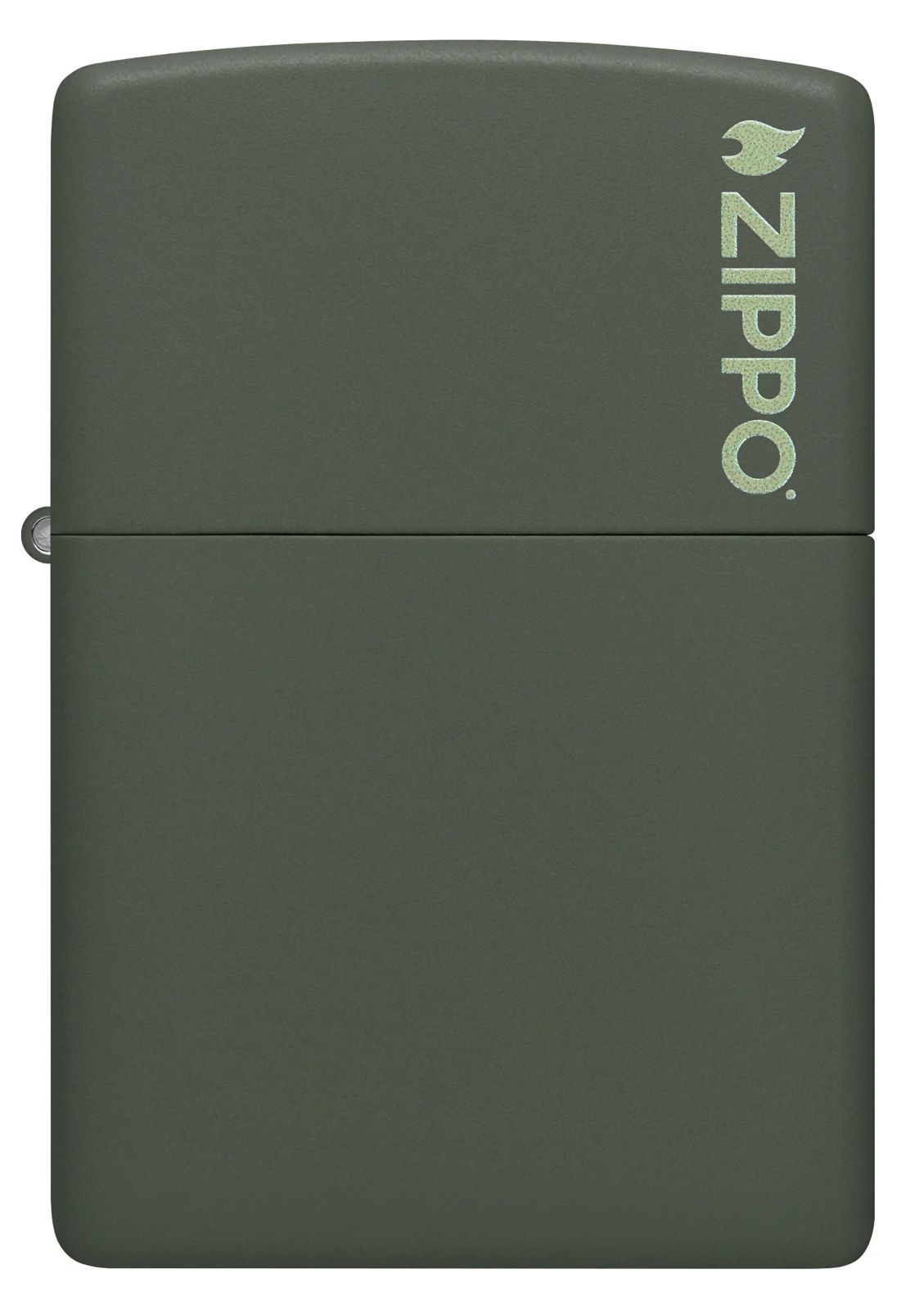 Zippo Green Matte with Zippo Logo
