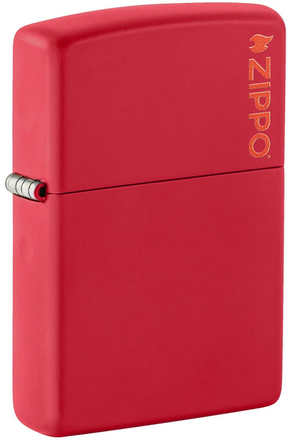 Zippo Red Matte with Zippo Logo