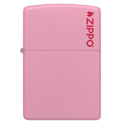 Zippo Classic Pink Matte Zippo Logo 238ZL