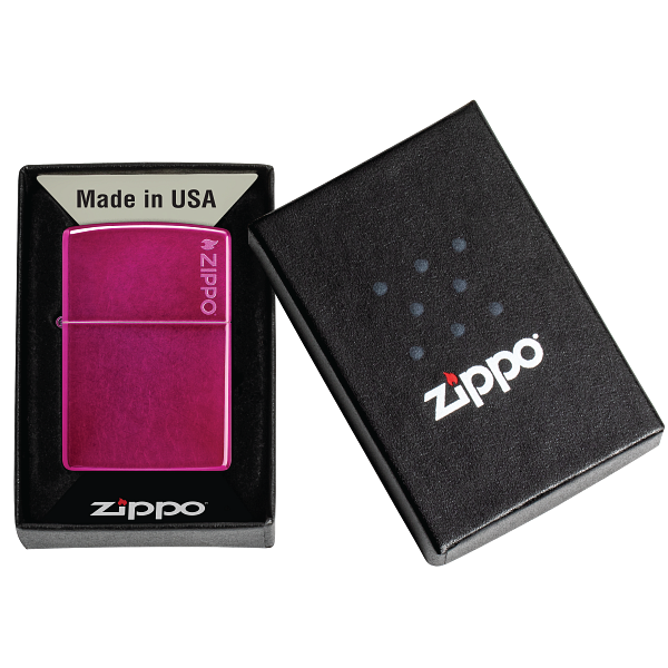 Zippo Classic Candy Raspberry Zippo Logo 24003ZL