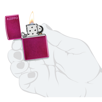 Zippo Classic Candy Raspberry Zippo Logo 24003ZL