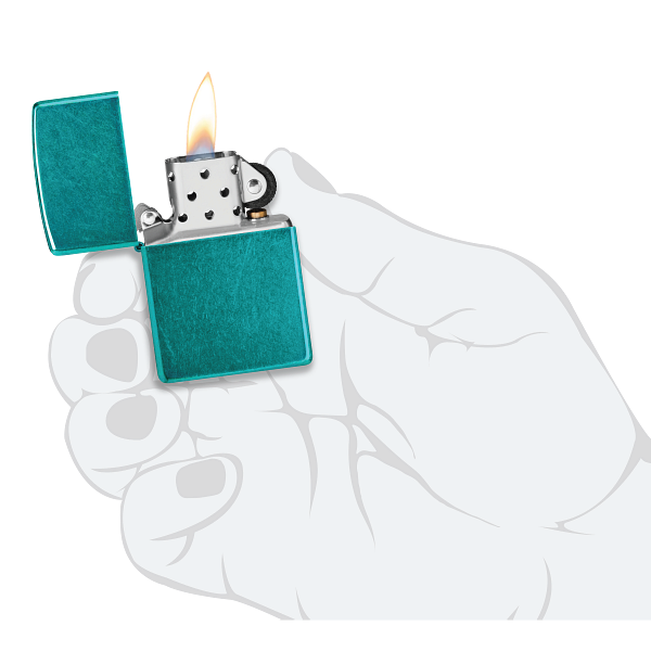 Zippo Classic Candy Teal 24004