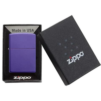Zippo Classic Purple Matte