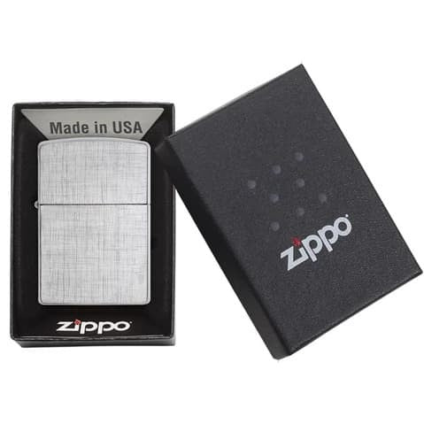 Zippo Linen Weave