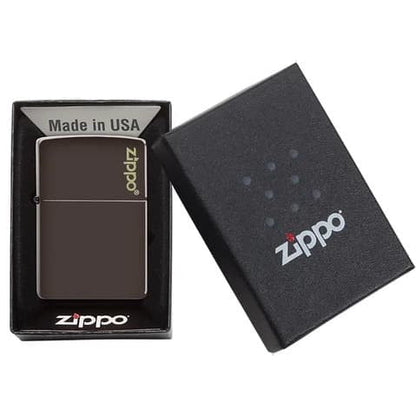 Zippo Classic Brown Zippo Logo 49180ZL