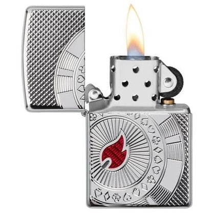 Zippo Armor® Poker Chip Design