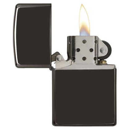 Zippo High Polish Black Ebony