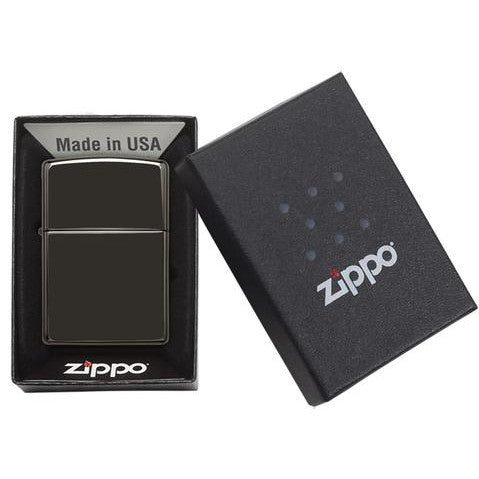 Zippo High Polish Black Ebony