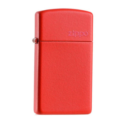 Slim® Red Matte with Zippo Logo