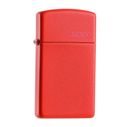 Slim® Red Matte with Zippo Logo