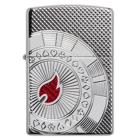 Zippo Armor® Poker Chip Design
