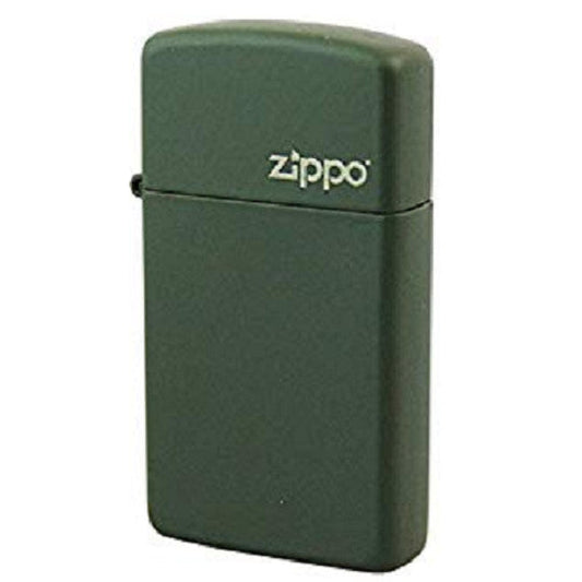 Slim® Green Matte with Zippo Logo