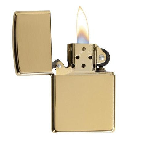 Zippo High Polish Brass