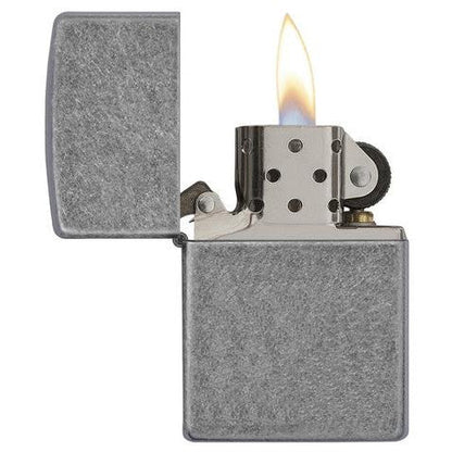 Zippo Classic Antique Silver Plate
