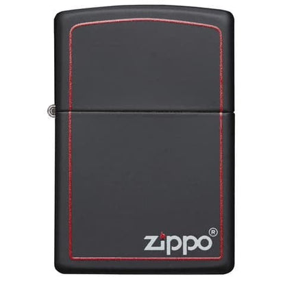 Zippo Classic Black and Red Zippo