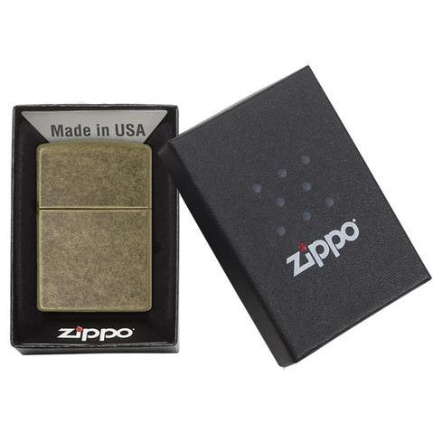 Zippo Antique Brass