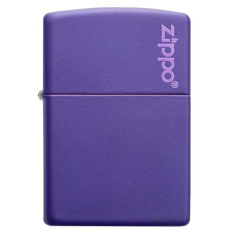 Zippo Classic Purple Matte Zippo Logo