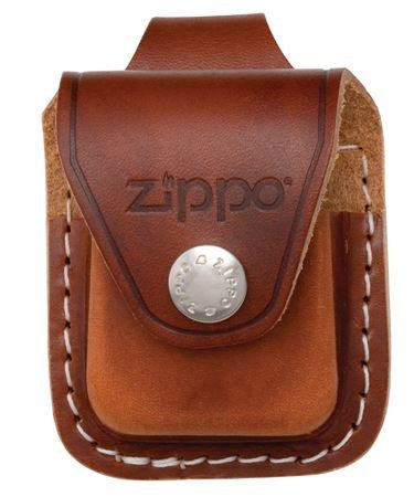 Zippo Lighter Pouch-Loop Brown
