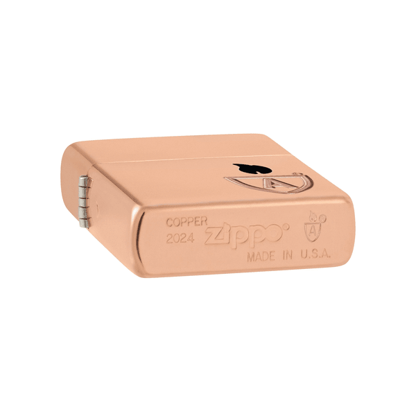 Zippo Armor Solid Copper with Logo 46171