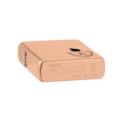 Zippo Armor Solid Copper with Logo 46171