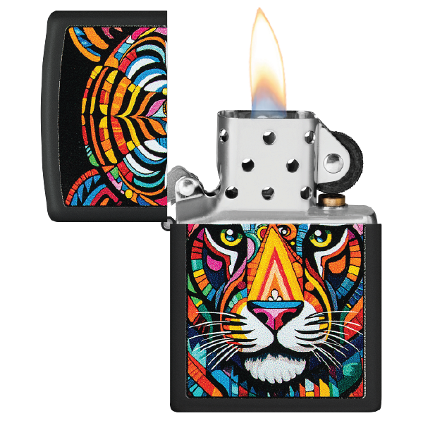 Zippo Tiger Stripes Design 46235
