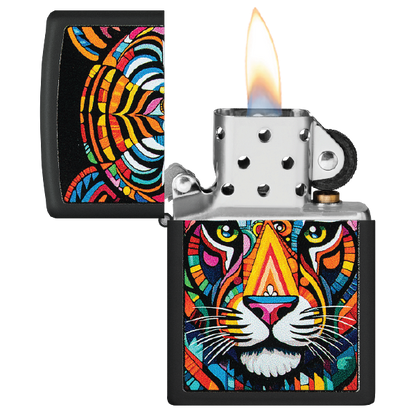 Zippo Tiger Stripes Design 46235