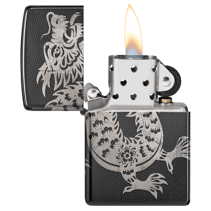 Zippo Lucky Dragon Design 46260