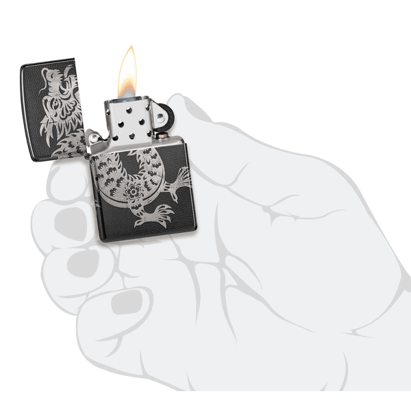 Zippo Lucky Dragon Design 46260