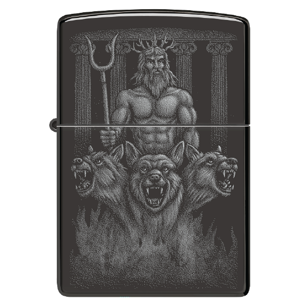 Zippo Greek Dogs Design 46264